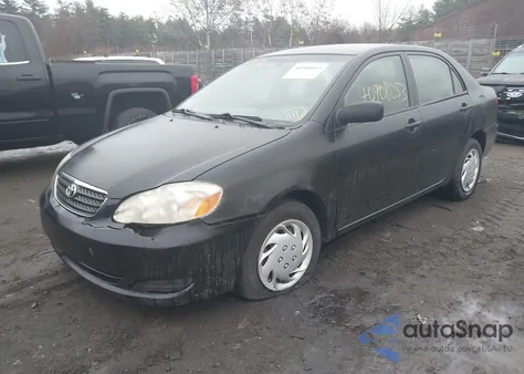 2008 Toyota Corolla Ce из США, поврежденный, VIN 2T1BR32E68C886707